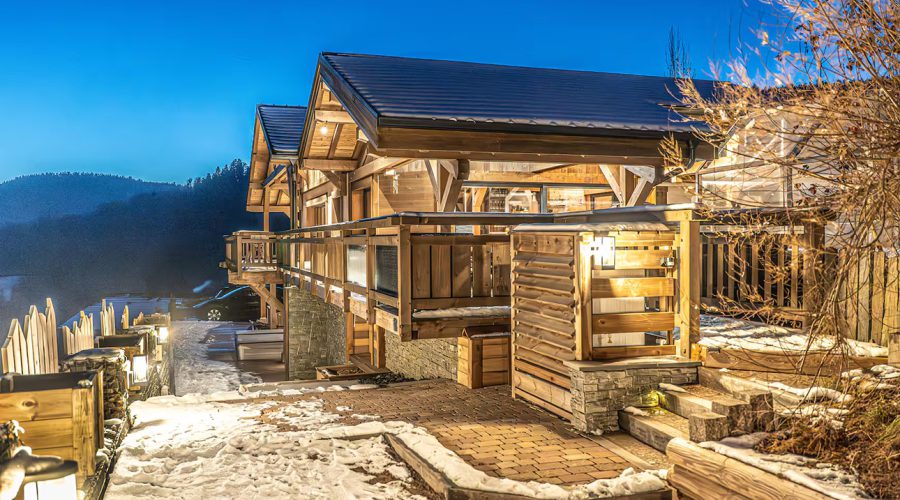 Chalet de nuit 